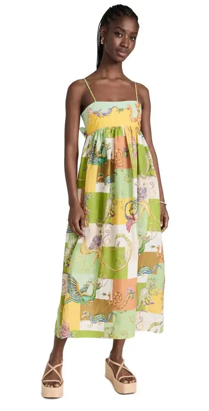 ALEMAIS-esque jerome midi dress medium